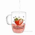 Double Wall Glass Coffee Mug Sets